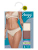 Sloggi 2er-Set: Slips "Go" in Hellbraun/ Creme