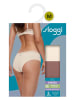 Sloggi 2er-Set: Pantys in Creme/ Hellbraun