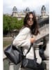 maison héritage PARIS Leder-Umhängetasche "Mini July" in Schwarz - (B)30 x (H)16 x (T)13 cm