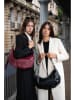 maison héritage PARIS Leder-Schultertasche "Valle" in Bordeaux - (B)44 x (H)21 cm
