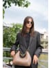 maison héritage PARIS Leder-Henkeltasche "Camila" in Beige - (B)30 x (H)24 x (T)10 cm