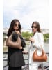 maison héritage PARIS Leder-Henkeltasche "Camila" in Beige - (B)30 x (H)24 x (T)10 cm