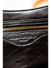 maison héritage PARIS Leren schoudertas "Sirius" zwart - (B)36 x (H)27 x (D)8 cm