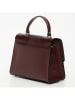 maison héritage PARIS Leder-Umhängetasche "Clau Croco" in Braun - (B)26 x (H)20 x (T)9 cm