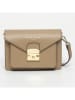 maison héritage PARIS Leder-Umhängetasche "Vic" in Beige - (B)23 x (H)15 x (T)6 cm