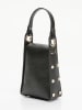 maison héritage PARIS Leren smartphonetas "Vera" zwart - (B)12 x (H)17 x (D)5 cm