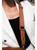 maison héritage PARIS Leder-Umhängetasche "Monica" in Hellbraun - (B)23 x (H)14 x (T)7 cm