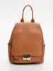 maison héritage PARIS Leder-Rucksack "Helo" in Hellbraun - (B)24 x (H)29 x (T)11 cm