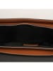 maison héritage PARIS Leren schoudertas "Votti" lichtbruin - (B)28 x (H)21 x (D)9 cm