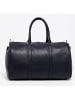 maison héritage PARIS Leder-Weekender "Nino" in Dunkelblau - (B)42 x (H)27 x (T)15 cm