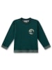Sanetta Kidswear Sweatshirt in Dunkelgrün