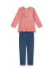 Sanetta Pyjama in Rosa/ Dunkelblau