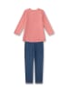 Sanetta Pyjama lichtroze/donkerblauw