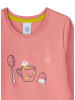 Sanetta Pyjama lichtroze/donkerblauw