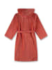 Sanetta Bademantel in Rot/ Orange