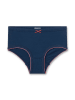 Sanetta 2-delige set: slips wit/donkerblauw