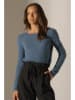 Perfect Cashmere Kaschmir-Pullover "Oprah" in Blau