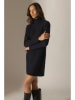 Perfect Cashmere Kasjmieren gebreide jurk "Amanda" donkerblauw