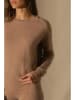 Perfect Cashmere Kaszmirowy sweter "Lila" w kolorze jasnobrązowym