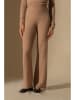 Perfect Cashmere Kaschmir-Hose "Eloa" in Hellbraun