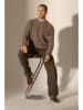 Perfect Cashmere Kaschmir-Pullover "Aidan" in Hellbraun