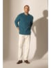 Perfect Cashmere Kaschmir-Pullover "Aidan" in Türkis