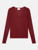 Perfect Cashmere Kaschmir-Pullover "Shannon" in Bordeaux