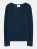 Perfect Cashmere Kasjmieren trui "Shannon" donkerblauw