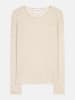Perfect Cashmere Kaschmir-Pullover "Oprah" in Creme