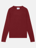 Perfect Cashmere Kaschmir-Pullover "Whitney" in Bordeaux