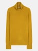Perfect Cashmere Kasjmieren coltrui "Tracy" mosterdgeel