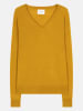 Perfect Cashmere Kaschmir-Pullover "Kalie" in Senf