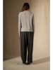 Perfect Cashmere Kaschmir-Pullover "Devezas" in Hellgrau