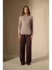 Perfect Cashmere Kaschmir-Rollkragenpullover "Carrick" in Taupe