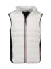 ANAPURNA Doorgestikte bodywarmer "Vikashana" wit/zwart