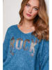 Joséfine Trui blauw/wit/zwart