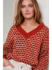 Joséfine Pullover in Rot