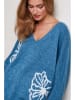 Joséfine Pullover in Blau