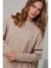 Joséfine Gebreide jurk beige