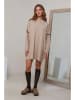 Joséfine Gebreide jurk beige