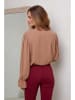 Joséfine Bluse in Hellbraun