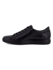 Ecco Leder-Sneakers in Schwarz