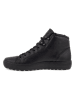 Ecco Skórzane sneakersy "Soft 7 Tred II" w kolorze czarnym