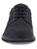Ecco Leren veterschoenen "Turn II" zwart