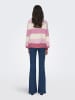 ONLY Pullover in Pink/ Creme