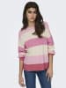 ONLY Pullover in Pink/ Creme