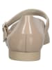 Paul Green Leder-Spangenballerinas in Beige