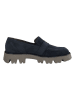 Paul Green Leder-Mokassins in Blau