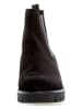 Gabor Leder-Boots in Schwarz