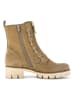 Gabor Leder-Stiefeletten in Hellbraun